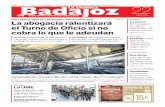 BADAJOZ 3 Página 6 · La Crónica de Badajoz 3 22 DE MARZO DEL 2019 VIERNES BADAJOZ F. LEÓN lcb@elperiodico.com BADAJOZ M inistra, paga ya», «Mi-nistra, morosa», o «Ministra,