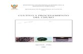 CULTIVO Y PROCESAMIENTO DEL CHURO · de aproximadamente 20,000 t/año de caracoles (Cochard, 1994), en mercados de Francia, España, Austria, Japón y Suiza. La combinación de tecnologías