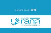 memoria anual 2018 - RANAY, por supuesto, seguimos trabajando con el propósito de que ni un solo niño de Baleares esté desprotegido frente al abuso. Nos dirigimos a ellos y a los