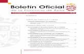 SUMARIO JUNTA DE CASTILLA Y LEÓN ADMINISTRACIÓN LOCAL · rismo de la Comunidad Autónoma de Castilla y León (B.O.C. y L. de 24-09-97, nº 183). Examinados el texto del convenio