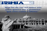 “Non ha de ser así entre vós: quen queira ser o primeiro que viva …asociacion-irimia.org/iri/IRIMIA_819_WEB.pdf · 2010-11-24 · xulgar a violencia cometida en Iugoslavia e
