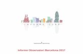 Informe Observatori Barcelona 2017 - PIMEC · Barcelona, entre les quinze ciutats europees amb una mobilitat més sostenible 2. Qualitat de vida, sostenibilitat i cohesió social