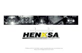 Teléfonos (01)55.57.83.86.81, email: ventas@henksa.com ...henksa.mx/pdf/Carta-de-Presentacion.pdf · - Mantenimiento y modiﬁ cación de los moldes en uso - Rectiﬁ cado de cavidades