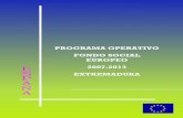 PROGRAMA OPERATIVO FONDO SOCIAL EUROPEO 2007-2013 … · 2007-12-20 · ¾ Ayudas de Estado de finalidad regional 2007-2013: revisión de las propuestas de orientaciones. ¾ Comunicación