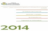 IIª Edición del Curso de Dirección y Gestión de Proyectos ... · CPIICM – Colegio Profesional de Ingenieros en Informática de la Comunidad de Madrid 3 1. Presentación En los