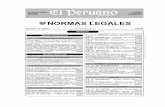 Separata de Normas Legales · 2016-02-27 · El Peruano NORMAS LEGALES Lima, viernes 18 de abril de 2008 370797 R.J. Nº 213-2008-JNAC/RENIEC.- Revocan diversas facultades registrales