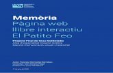Pàgina web llibre interactiu 'El Patito Feo'openaccess.uoc.edu/webapps/o2/bitstream/10609/83045... · El Patito Feo Projecte Final de Grau Multimèdia Àrea d’especialitat Creació