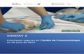 SIMDAY 3 - continguts.ucf.cat€mbit_d'anestesiologia.pdf · Anafilaxi Toxicitat per anestèsics locals Hemorràgia massiva Control d'infeccions Cures perioperatòries, incloent alleugeriment