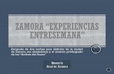 ZAMORA “EXPERIENCIAS ENTRESEMANA”ZAMORA “EXPERIENCIAS ENTRESEMANA” Escapada de dos noches para disfrutar de la ciudad de Zamora, sus alrededores y el entorno privilegiado de