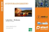 9 AVENTURA EN LEKEITIO -201 - Ateriateri.net/wp-content/uploads/2018/04/AventuraenLekeitio.pdf · Eusebio Mª de Azkue 5 48280 Lekeitio (Bizkaia) Albergue Trinkete Aventura en Lekeitio.