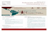 Boletín de la Federación Mexicana Universitarias A.C. › docs › boletines › 190.pdf · Boletín de la Federación Mexicana de Universitarias A.C. Octubre de 2018. Boletín