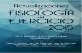 Actualizaciones en Fisiología del Ejercicio 2015 · 2017-08-09 · 6 Actualizaciones en Fisiología del Ejercicio 2015 Ejercicio de fuerza con diferentes volúmenes: respuesta de