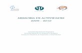 MEMORIA DE ACTIVIDADES 2009 - 2010 - SEP 2009-10.pdf · Becas de rotación en el extranjero de residentes de Psiquiatría En 2009-2010, la Fundación Española de Psiquiatría y Salud