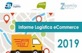 Informe Logística eCommerce - TecnoAlimen · Distribución del eCommerce en España en 2019 El gasto medio aumenta un 35,9%. El internauta dedicaba 876 €/año de media en 2014