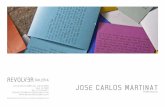JOSE CARLOS MARTINAT - Revolver Galeríarevolvergaleria.com/pdfs/artistas/josecarlosmartinatport...Cambios Estructurales 1, Museo de la Universidad San Marcos, Lima, Peru 2005 Ambiente