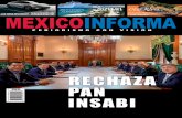 RECHAZA PAN INSABI - México Informa · comentando el Presidente de la República, nosotros estamos de acuerdo. Todos los gobernadores priistas, nosotros estamos listos para cuando