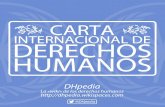 CARTA INTERNACIONAL DE DERECHOS HUMANOS | DHpedia - … · | 2 | 1990 2006 2006 1948 1966 1966 2008 1966 1989 Declaración Universal de Derechos Humanos Pacto Internacional de Derechos