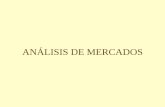 ANÁLISIS DE MERCADOS - UNID€¦ · parte de la totalidad del mercado esta conformada por los principales clientes de su producto. •Si bien, existe heterogeneidad en la demanda