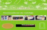 Contenedores de reciclaje - Interempresas · 2014-02-07 · para papel Fabricado en material reciclado NUEVO apertura estándar Tapa basculante iconos estándar disponibles ... de