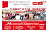 Objetivo: Alcobendas - Inicio - PSOE Alcobendaspsoealcobendas.com/wp-content/uploads/2018/05/boletin_36.pdf · de la Vivienda Pública de Alcobendas, en el que intervinieron expertos