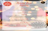 In Buffet Christmas Merry 2 Eve Menu.pdf · Zελέ από κόκκινο και κίτρινο παντζάρι με μπουκιές καπνιστής πέστροφας και