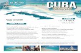 15 Junio CUBA - PAMELA VIAJES playa_itinerario.pdf · 2019-08-22 · 15 Junio USD 1.902 *por persona, en base doble. + imp USD 592 TARIFA Salida Grupal Acompañada Precios por persona