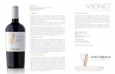 FT-VIGNO ESP 2015 - Undurraga · NOTAS DE CATA: La combinación perfecta de cepas, 88% Carignan y 12% Cinsault, da como resultado un vino fresco, complejo y equilibrado. De color