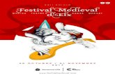 XXII EDICIÓ - Festival Medievalfestivalmedieval.com/wp-content/uploads/2017/10/Programa_Festiva… · de l'edat mitjana, el colorit, la música, el teatre i l'ambient de la ciutat