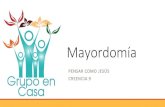 Mayordomía - El Almendromedia.elalmendro.org.mx/docs/Leccion_9_Mayordomia.pdf · 2016-09-05 · No materiales: Tiempo, dones, talentos, personalidad e intelecto Si entregamos a Dios