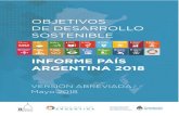 INFORME PAÍS ARGENTINA 2018...INFORME PAÍS ARGENTINA 2018. VERSIÓN ABREVIADA / 3 Ministerio de Ciencia, Tecnología e Innovación Productiva Dr. Lino Barañao Ministerio de Cultura