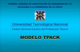 MODELO TPACK...El Modelo TPACK sostiene que una enseñanza eficiente, debe contar con la integración de los tres tipos de conocimiento (disciplinares, pedagógico y tecnológico).