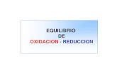 EQUILIBRIO DE OXIDACION - REDUCCIONanalitic/unidades/redox.pdf · Celdas galvánicas y Potenciales Corriente eléctrica Trabajo eléctrico Trabajo eléctrico = carga x dif . potencial