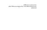 Observatorio del Desempeño Ambulatorio 2010evaluacion.ssm.gob.mx/pdf/oda2010.pdf · Propuestas de fortalecimiento del ciclo de suministro de medicamentos en las UAA de los SESA 89