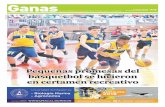 Ganas - La Prensa Austral€¦ · Los pequeños tuvieron una actividad final que partió el miér-coles y finalizó este viernes con los últimos partidos en los gim-nasios de Español