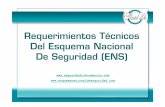 Requerimientos Técnicos Del Esquema Nacional De Seguridad ...ametic.es/sites/default/files/media/START UP (Ana Andrés) - ENS AM… · ESQUEMA NACIONAL DE SEGURIDAD (ENS) Planificación: