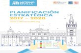 PLANIFICACIÓN ESTRATÉGICA 2017 - 2020 · de reflexión y participación que nos ha llevado a la III Planificación Estratégica, que se desplegará entre Septiembre de 2017 y Agosto
