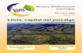 Llívia, capital del paisatgellivia.org/files/revista/12.pdfseguiment del projecte “ El paisatge transfronterer de la Cerdanya ”, que va tenir lloc el passat 24 de setembre. Aquesta