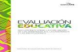 Reflexiones sob Re la evaluación de los apRendizajes, la ...evaLuación de La enseñanza..... 34 Desandar algunos supuestos sobre la evaluación de la enseñanza..... 36 Reflexiones