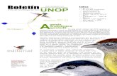 Boletín UNOP INFORMATIVO - Andean Birding · del Cusco del 8 al 14 de Noviembre del 2011. El programa científico inclui-rá conferencias magistrales, simposia, presentaciones orales,