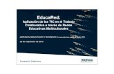 EducaRed - Centro de Estudios Andaluces · EducaRed con Proniño. Comunidad de aprendizaje y práctica 2.0 La visibilidad internacional de la actividad de la comunidad de educadores