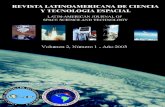 Revista Latinoamericana de Ciencia y Tecnología Espacial Vol 2, … · 2019-05-15 · Revista Latinoamericana de Ciencia y Tecnología Espacial Vol 2, N°1 año 2003 3 NASA, con