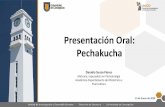 Presentación Oral: Pechakuchadocencia.udec.cl/.../01/Daniela_Suazo_-pechakucha.pdf · Características de Presentación oral Pechakucha Es una estrategia para desarrollar y evaluar