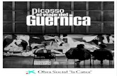 dossier guernica cast - Pamplona€¦ · Pablo Picasso, de pie, trabajando en el Guernica en su taller de los Grands-Augustins, mayo-junio del 1937 Foto: Dora Maar. ... Tiempo de