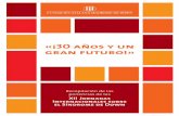 30 años y un gran futuro!» - Ignacio Calderón Almendros · Diseño de la portada y maquetación: Marc Serra Impreso en UE Depósito legal: B 27867-2016 ... El ocio inclusivo, palanca
