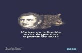 Metas de inflación en la Argentina a partir de 2017fcece.org.ar/wp-content/uploads/metasdeinflacion.pdf · incluye, entre las economías latinoamericanas, a Brasil, Chile, Colombia,