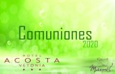 menus comuniones 2020 acosta VETONIA - paratytech.com › hoteles › acosta › menus comuniones … · Para nosotros es muy importante tratar cada evento de forma especial. Para