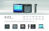 Android 4G WiFi Bluetooth 1D Barkod 2D Barkod EL TERMİNALİmobit.com.tr/Upload/urun/chainway-c71-52-android... · İşletim Sistemi Android 6.0 Premium Versiyon İşlemci Cortex-A53