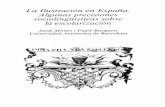 La Ilustración en España. Algunas precisiones ...4d4cb0e8-7c2f-4628... · de la entronización de los Trastámara (10), concretamente, en las Cortes de Alcalá ... (13) En las luchas