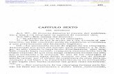 CAPITULO SEXTO - UNAM · 2017-05-31 · mediar, cuando menos, un mes. Art. 83-Si, celebradas las tres juntas mencionadas, los cónyuges se mantuvieren firmes en el propósito