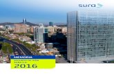 MEMORIA - SURA Chile · 2017-04-13 · consecutivo, el Ranking Merco destacó a Seguros de Vida SURA como la empresa con mejor reputación corporativa del sector Seguros, reafirmando